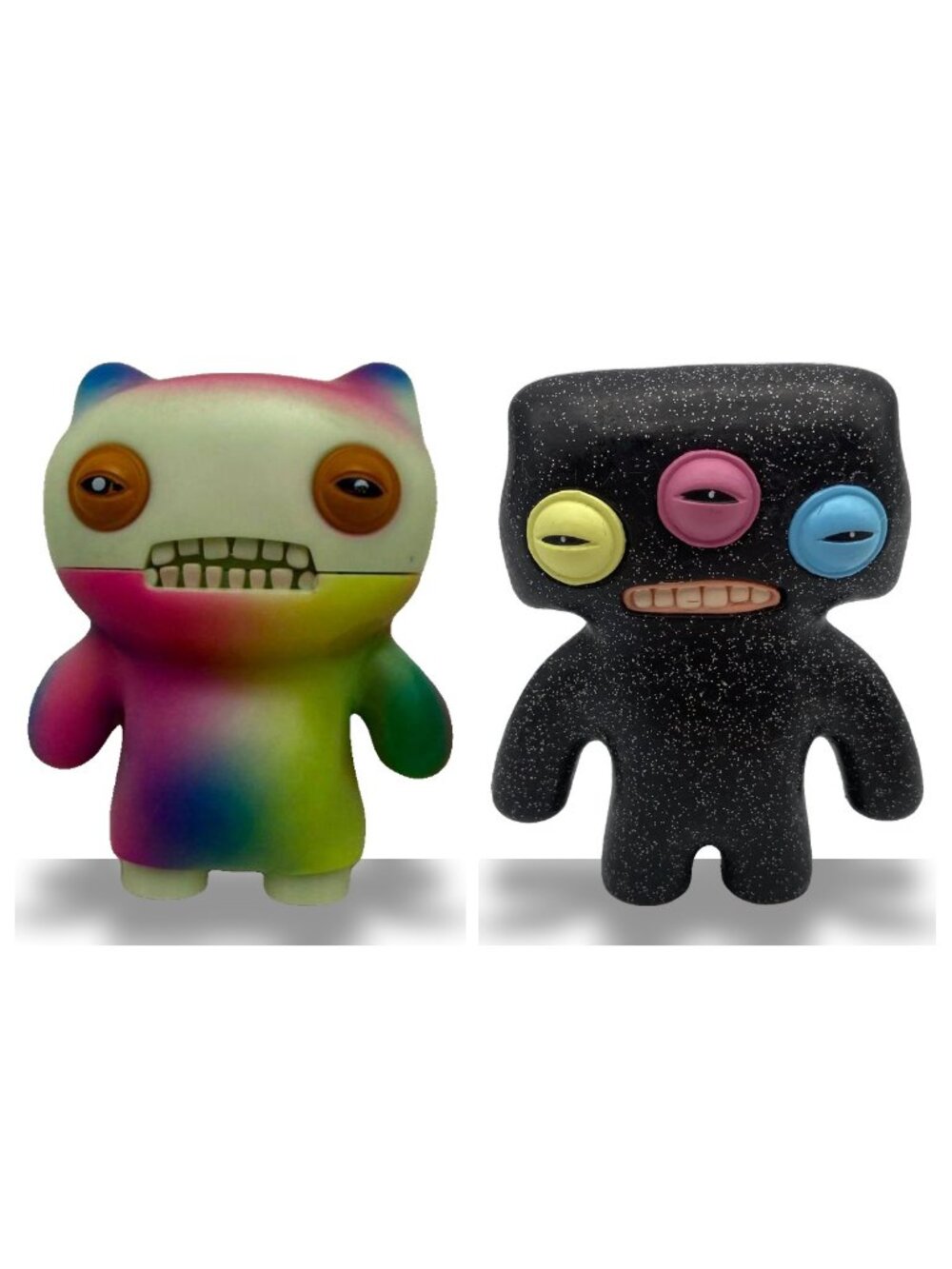 Small Fuggler 2-Pack Bundle 2.5" Mini Figures Hinged Monster and Annoyed Alien